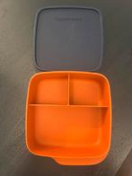 Tupperware doosje 3 vakken, Ophalen of Verzenden, Gebruikt, Oranje, Bak of Kom