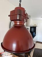 Industriële lamp  Roestkleurig, Huis en Inrichting, Lampen | Hanglampen, Ophalen of Verzenden, Zo goed als nieuw, Glas, Minder dan 50 cm