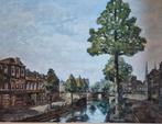 Schilderij BC van Ettinger, Den Haag; NW Buitensingel, Antiek en Kunst, Ophalen of Verzenden