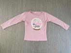 Lange mouwen shirt ‘glitter & love’, maat 98/104, Kinderen en Baby's, Kinderkleding | Maat 98, Ophalen of Verzenden, Gebruikt