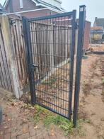 Stalen Poortdeur - Tuinpoort, Gebruikt, Ophalen of Verzenden, Draaipoort, 150 tot 200 cm