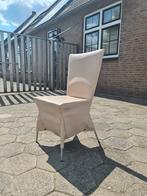 6 Stuks echt leren design eettafel stoelen Gerard v.d. Berg, Huis en Inrichting, Stoelen, Ophalen, Gebruikt