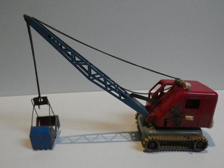 Te koop antieke Gama 280 kraan, blik met plastic, met doos, Antiek en Kunst, Antiek | Speelgoed, Ophalen of Verzenden