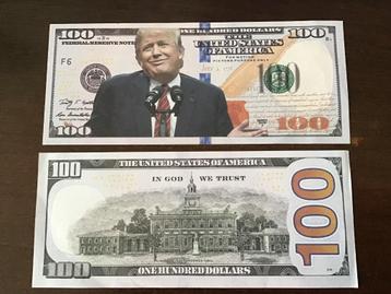 Fun biljet Donald Trump 100 dollar Indepedence hall     199 beschikbaar voor biedingen