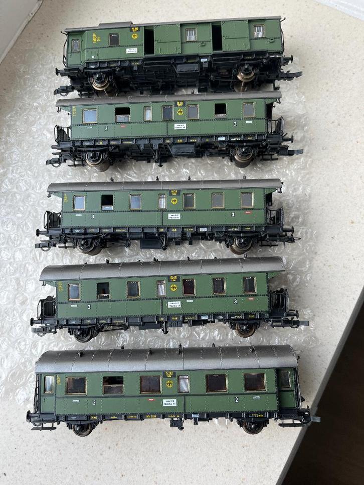 Roco ho Stam Donderbus 5x.zie omschrijving, Hobby en Vrije tijd, Modeltreinen | H0, Zo goed als nieuw, Wagon, Gelijkstroom, Roco