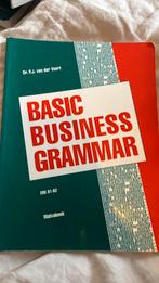 dr. P.J. Voort - Basic business grammar, Engels, Dr. P.J. Voort, Ophalen of Verzenden, Zo goed als nieuw