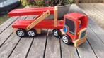 Houten Auto Transporter Speelgoed, Kinderen en Baby's, Speelgoed | Speelgoedvoertuigen, Ophalen of Verzenden, Gebruikt