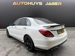 Mercedes-Benz C300 4-MATIC AMG BURMESTER PANO MEMORY, Auto's, Mercedes-Benz, Automaat, Regensensor, Wit, Bedrijf