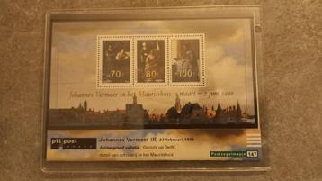 Postzegelmapje 147 Johannes Vermeer II beschikbaar voor biedingen