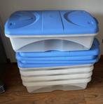 Bedrollerbox 5x - L.58 x B.38 x H.16cm - 4x wielen - zgan, Ophalen, Zo goed als nieuw