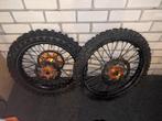 3 sets wielen KTM SXF SX 125 250 450 wielset achterwiel, Motoren, Ophalen