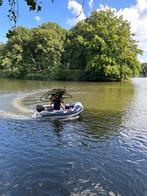 Rubberboot met 9.9 pk 2 takt, Watersport en Boten, Ophalen, Overige typen, Twee personen, Zo goed als nieuw