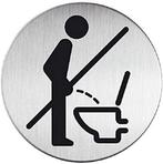 WC - bordje 'niet staand plassen', Nieuw, Ophalen of Verzenden