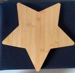 Houten snijplank in stervorm.  Van punt tot punt 35 cm., Ophalen of Verzenden, Zo goed als nieuw