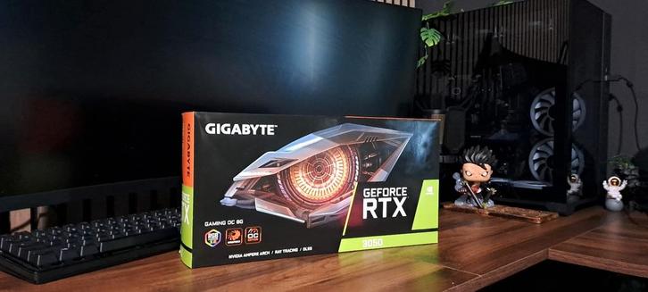 GIGABYTE RTX 3050 8GB, Computers en Software, Videokaarten, Zo goed als nieuw, Nvidia, PCI, GDDR6, HDMI, DisplayPort, Ophalen of Verzenden