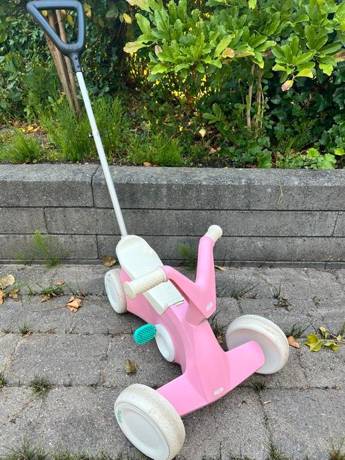 BERG Go2 Loopfiets Roze met Duwstang, Fietsen en Brommers, Fietsen | Driewielers, Gebruikt, Duwstang, Ophalen