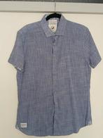 A Fish Named Fred blauwe blouse - maat L (valt klein), Kleding | Heren, Ophalen of Verzenden