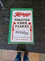 Vintage Kellogg's ontbijtgranen blik, Overige, Ophalen of Verzenden, Zo goed als nieuw