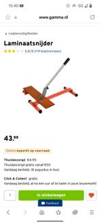 Laminaat snijder, Doe-het-zelf en Verbouw, Gereedschap | Handgereedschap, Ophalen, Zo goed als nieuw