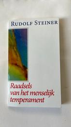 Rudolf Steiner - Raadsels van het menselijk temperament, Boeken, Filosofie, Rudolf Steiner, Ophalen of Verzenden, Zo goed als nieuw