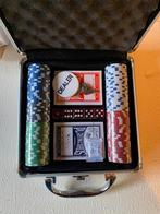 Pokerset koffer nieuw in doos, Hobby en Vrije tijd, Gezelschapsspellen | Kaartspellen, Ophalen, Nieuw