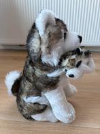 Husky met een kleintje!! 31cm en nieuw!!, Verzenden, Zo goed als nieuw, Overige typen