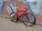 Leader 725  fixed gear , framemaat 54, race, Minder dan 10 versnellingen, Gebruikt, Aluminium, 53 tot 57 cm