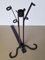 3-dubbele smeed-ijzeren vlaggenstok-houder vlag vlaggenmast, Ophalen, Gebruikt