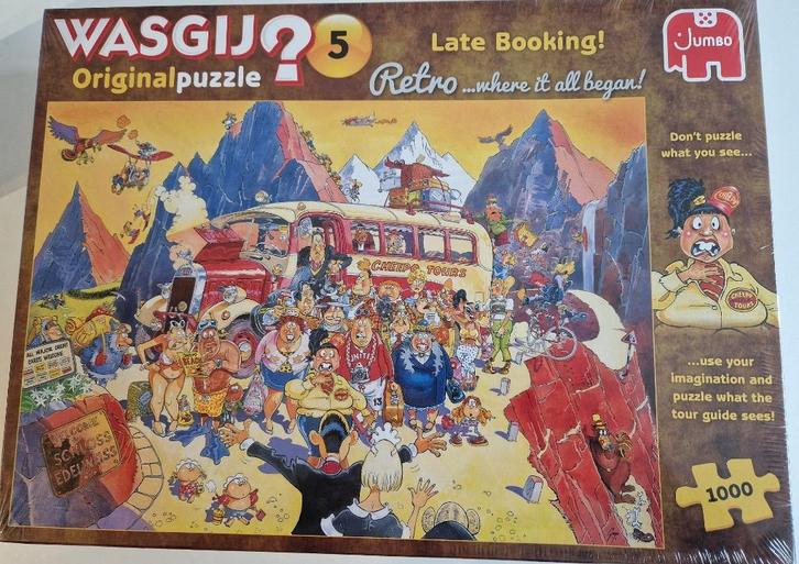 Wasgij Original 5 - Late Booking! - 1000 stukjes - NIEUW, Hobby en Vrije tijd, Denksport en Puzzels, Nieuw, Legpuzzel, 500 t/m 1500 stukjes