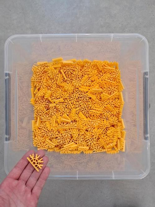 K'nex connectors 5-way geel (ook per stuk verkrijgbaar!), Kinderen en Baby's, Speelgoed | Bouwstenen, Zo goed als nieuw, K'nex