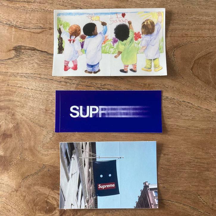 Zeldzame Supreme stickers €4 ps, Verzamelen, Stickers, Nieuw, Merk, Ophalen of Verzenden