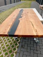 Epoxy Tafel 210x85 cm met U-Onderstel, Ophalen, 50 tot 100 cm, Vijf personen of meer, Rechthoekig