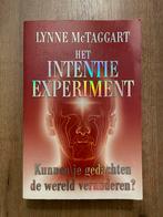 Het Intentie Experiment - Lynne McTaggart, Boeken, Ophalen of Verzenden, Zo goed als nieuw, Spiritualiteit algemeen, Achtergrond en Informatie