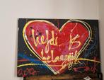 Schilderij groot art uniek abstract, Ophalen