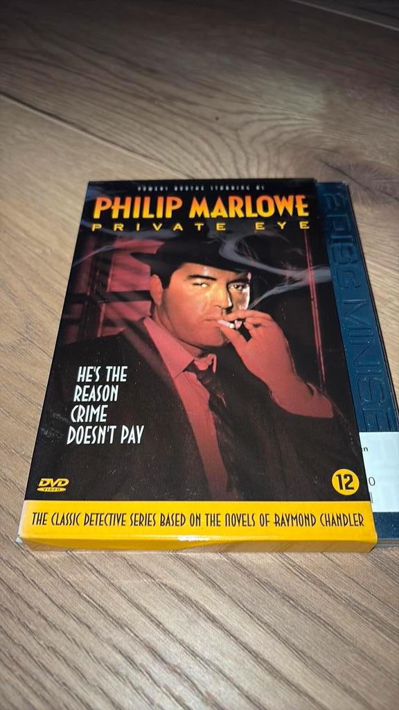 Philip Marlowe: Private Eye met Powers Boothe., Cd's en Dvd's, Dvd's | Tv en Series, Zo goed als nieuw, Actie en Avontuur, Vanaf 16 jaar