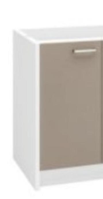 Onderkast Klei incl. front en wit zijpaneel 40 x 60 x 86 cm beschikbaar voor biedingen
