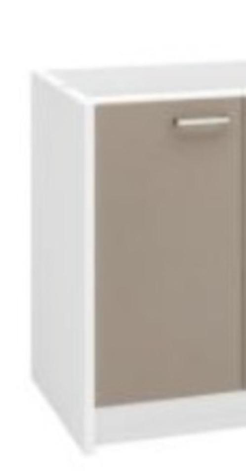 Onderkast Klei incl. front en wit zijpaneel 40 x 60 x 86 cm, Huis en Inrichting, Keuken | Keukenelementen, Nieuw, Minder dan 100 cm