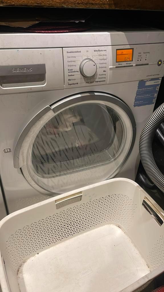 Siemens condensdroger, Witgoed en Apparatuur, Wasdrogers, Zo goed als nieuw, Condens, 6 tot 8 kg, 85 tot 90 cm, Ophalen of Verzenden