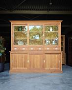 Grote / brede buffetkast | Teak vitrinekast #2022, 200 cm of meer, Ophalen of Verzenden, Zo goed als nieuw, 200 cm of meer