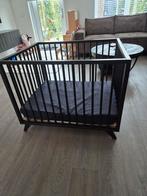 Bopita Babybox - zwart retro, Ophalen, Gebruikt, Vierkant, In hoogte verstelbaar