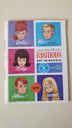 Vintage Barbie boekje Exclusive Fashions book 2, Gebruikt, Ophalen of Verzenden, Accessoires