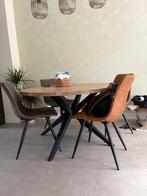 Ronde tafel - 130cm (zonder stoelen), Ophalen, Gebruikt, 100 tot 150 cm, Rond