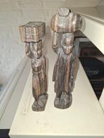 Afrikaanse Houten Beeldjes - Set van 2, Ophalen of Verzenden