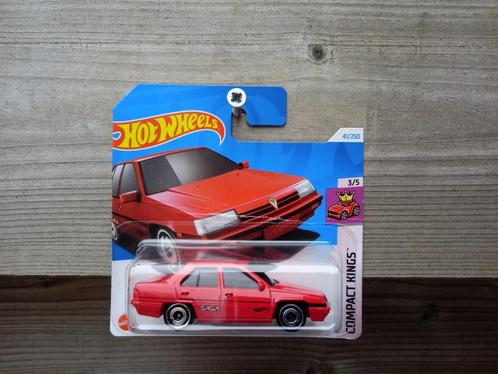Proton Saga '85 Hotwheels, Hobby en Vrije tijd, Modelauto's | Overige schalen, Nieuw, Auto, Ophalen