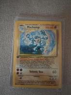 1st Edition Machamp Holo - Zeldzame Pokémon kaart!, Ophalen of Verzenden, Gebruikt, Losse kaart, Foil