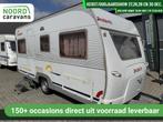 Dethleffs New Line 450 RONDZIT + VOORTENT +VASTBED, Caravans en Kamperen, Caravans, Serviceluik, Bedrijf, 750 - 1000 kg, Tot en met 4