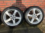 Audi A3 Winterbanden met Velgen 225/45R17, Auto-onderdelen, Banden en Velgen, Gebruikt, Banden en Velgen, 17 inch, Personenwagen