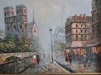 Prachtige Schilderij Olieverfschilderij M.Sandor, Ophalen of Verzenden