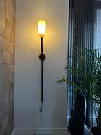 Wandlamp , albast  op frame met schakelaar., Ophalen, Gebruikt, Klassiek