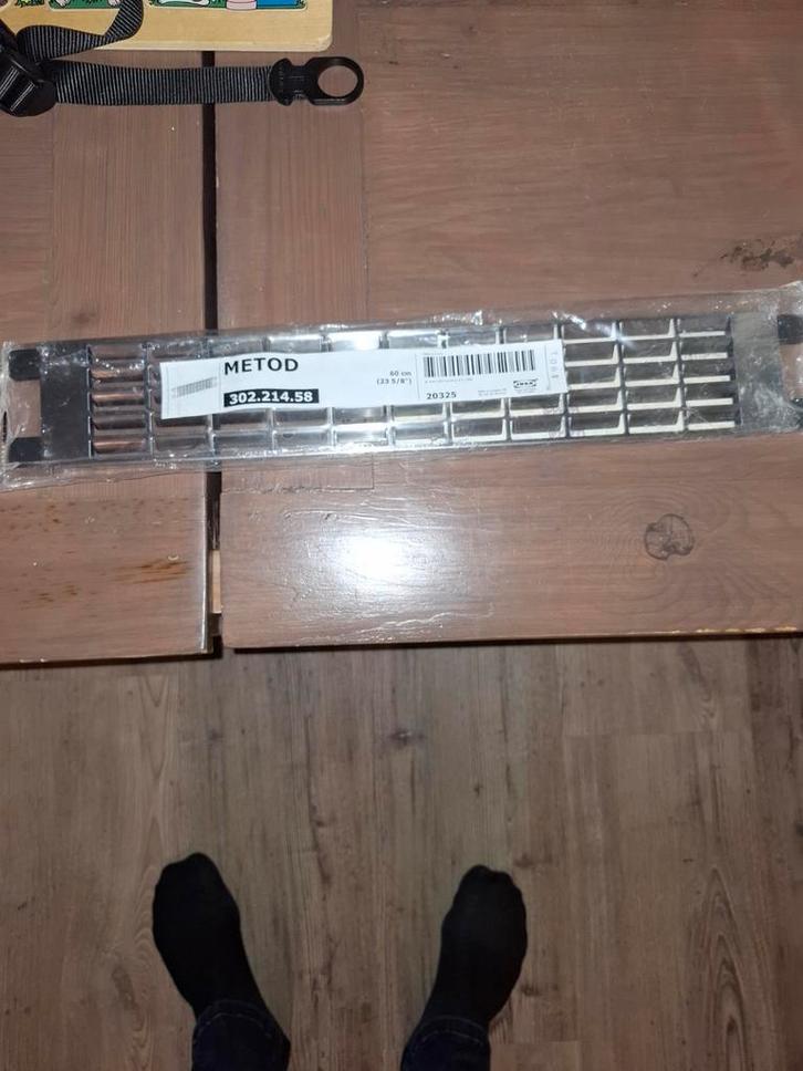 Ikea METOD Geventileerde Plint - RVS 60cm, Huis en Inrichting, Keuken | Keukenelementen, Nieuw, Minder dan 100 cm, Minder dan 50 cm